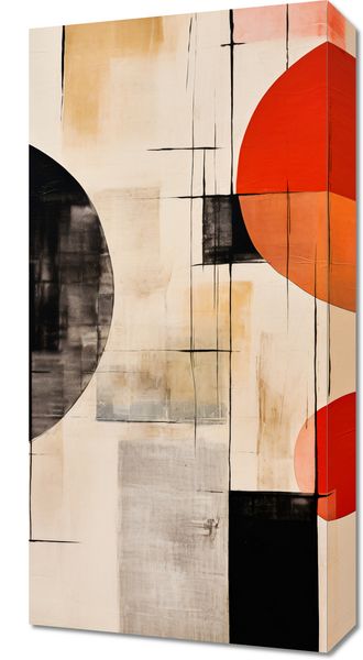 Obraz 30x60cm Abstrakcyjna Symetria zdjęcie 1