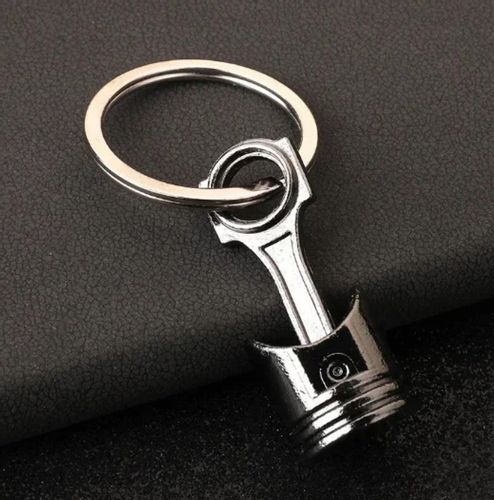 Breloczek Srebrny Tłok Silnikowy Piston Amulet Engine Piston Pipe do Auta na Arena.pl