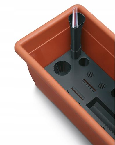 Skrzynka balkonowa z nawadnianiem IS6CAN Doniczka na balkon + Uchwyty na Arena.pl