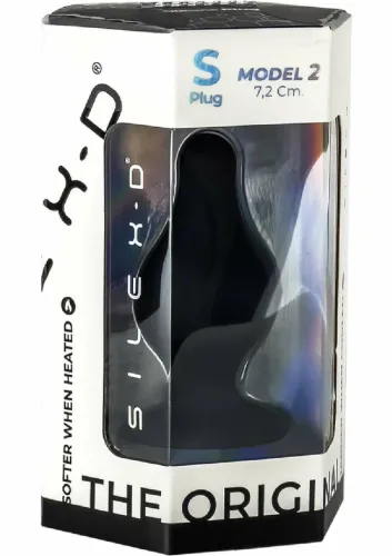 silex-d plug model 2 small czarny - silikonowy, termoaktywny na Arena.pl
