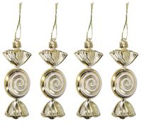 BOMBKI PLASTIKOWE NA CHOINKĘ STROIK 4SZT BOMBKI CHOINKOWE