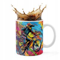 KUBEK CERAMICZNY 330ML DRUK - ROWER BMX MTB SPORT