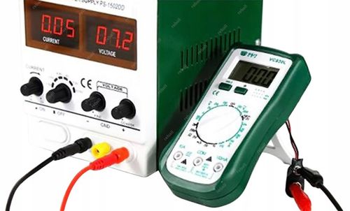 PRZEWODY DO MIERNIKA ZASILACZA LABORATORYJNEGO 2X BANAN KROKODYLEK 20A na Arena.pl