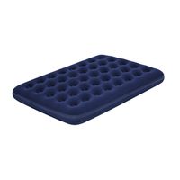 dmuchany materac bestway flokowany podwójny 191 x 137 x 22 cm