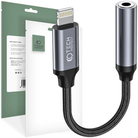 TECH-PROTECT ULTRABOOST ADAPTER LIGHTNING TO MINI JACK 3.5MM BLACK