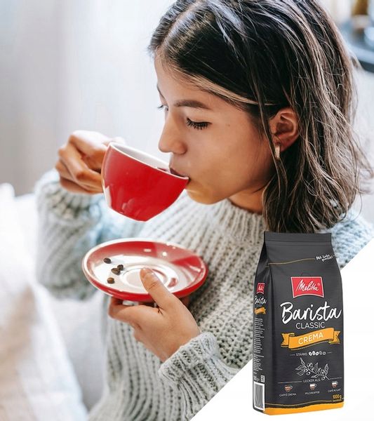 Kawa ziarnista MELITTA BARISTA CREMA 1 kg | harmonijna i zrównoważona zdjęcie 4