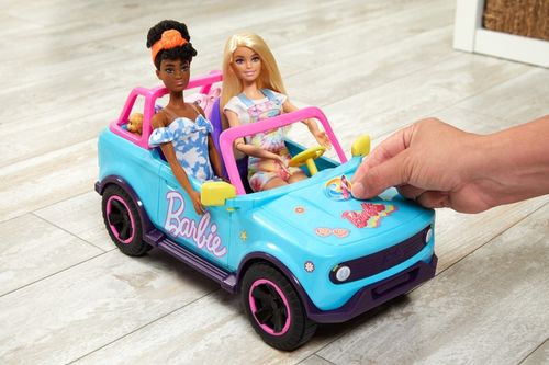 Hot Wheels RC Barbie SUV Pojazd zdalnie sterowany w skali 1:12 JEEP AUTKO na Arena.pl