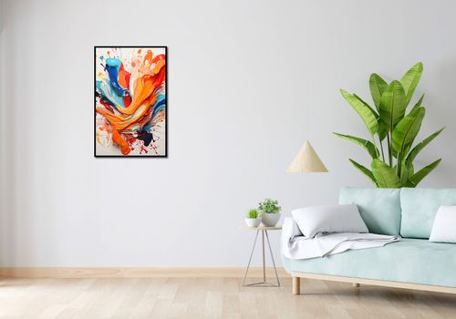 Plakat 53x81cm Taneczne Fale na Arena.pl