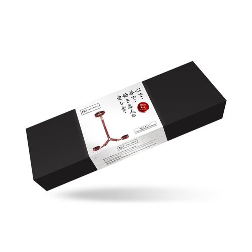 uprząż wine red collar and wrist restraint harness liebe seele na Arena.pl