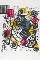 Plakat 40x60cm Kleine Welten V, Wassily Kandinsky Vintage Salon