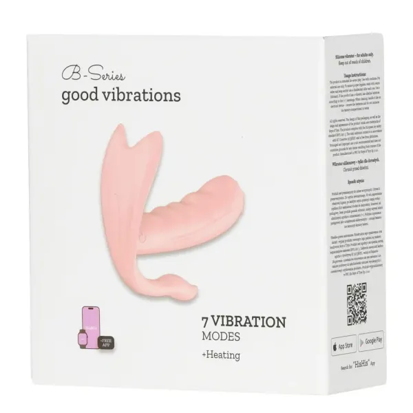 Silicone Vibrator 7 vibration modes - Heating + APP zdjęcie 1