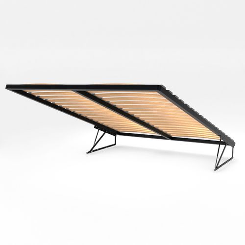 ŁÓŻKO TAPICEROWANE DO SYPIALNI 160x200 ŁÓŻKO PODWÓJNE Z POJEMNIKIEM SZARE na Arena.pl