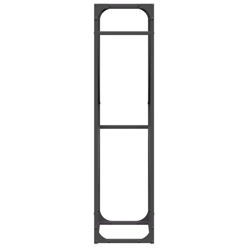 Stojak na drewno opałowe, czarny, 40x25x100 cm na Arena.pl