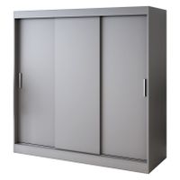 Szafa Przesuwna 200cm GOLD Antracyt Garderoba RÓŻNE KONFIGURACJE