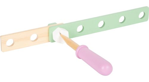 Zestaw KONSTRUKCYJNY drewniany POJAZDY 67 części na Arena.pl