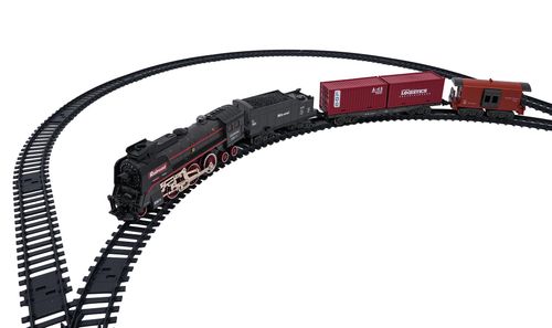 Kolejka Retro Z Funkcją Świateł, Dźwięku I Dymu 138Cm na Arena.pl