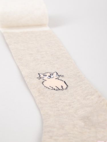 Rajstopy dziewczęce bawełniane we wzory 3PAK 68-74 YOCLUB na Arena.pl