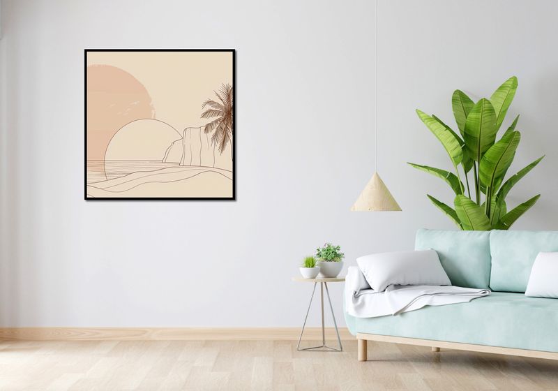Plakat 90x90cm Szept Tropików zdjęcie 4