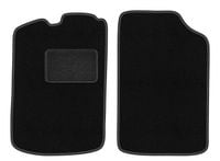 Dywaniki przednie welurowe do: Volkswagen Golf I 1974-1983 hatchback czarne