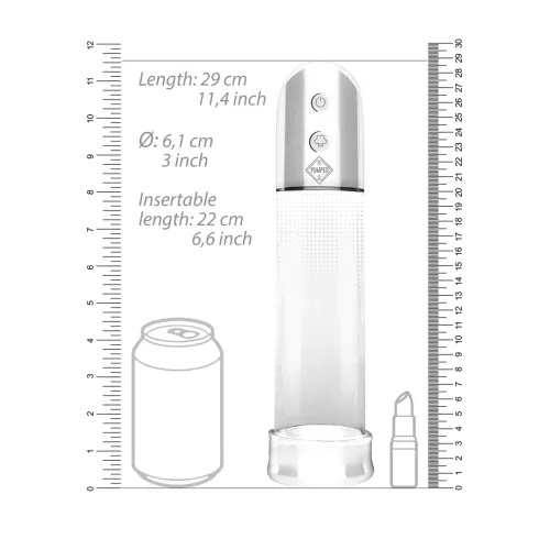shots pumped luv automatyczna pompa prożniowa usb 20cm silikon na Arena.pl