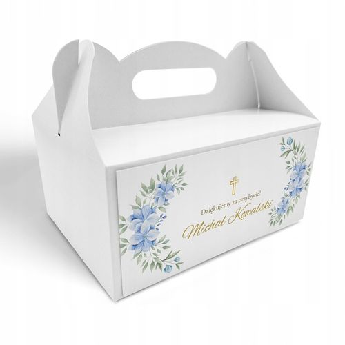 Pudełko na ciasto 10szt Personalizacja Podziękowanie 1 Komunia Święta WZORY na Arena.pl