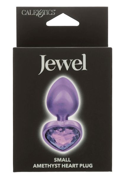 Diamond Heart Plug Small Purple zdjęcie 2