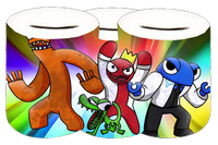 Skarbonka Ceramiczna - Rainbow Friends