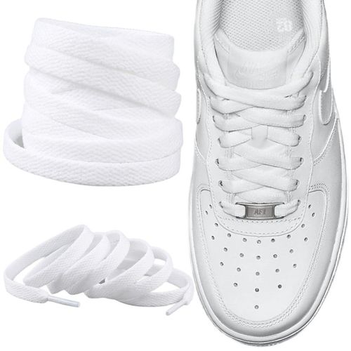 Białe Sznurówki sznurowadła do butów Nike Air Force 1 AF1 o długości 120 cm na Arena.pl