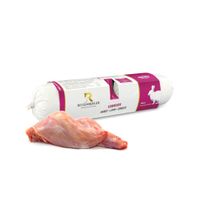 Królik z brokułami rolki 2x400g karma mokra dla psa nienasycone kwasy tłusz