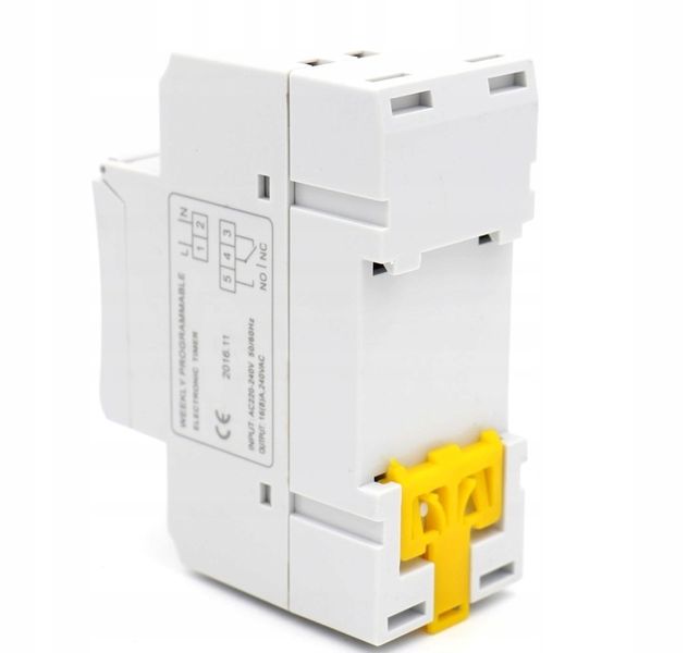 PROGRAMATOR WŁĄCZNIK WYŁĄCZNIK CZASOWY NA SZYNĘ zdjęcie 4