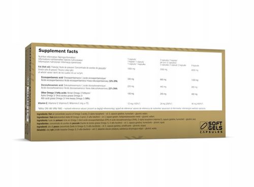 OLIMP GOLD OMEGA 3 SPORT EDITION 2x120kaps EPA DHA na Arena.pl