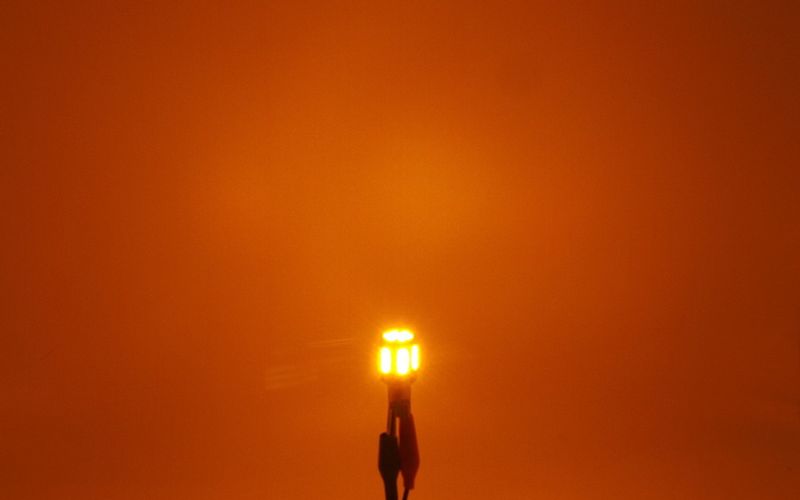 żarówka LED W16W, T15 12-24V bez błędu 100% CANBUS pomarańczowa zdjęcie 5