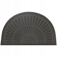 WYCIERACZKA POD DRZWI ZEWNĘTRZNA 60x90 DUŻA PÓŁOKRĄGŁA MATA GUMOWA