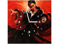 50X50CM OBRAZ ZEGAR HISZPAŃSKIE TANGO TANCERKA DREWNO