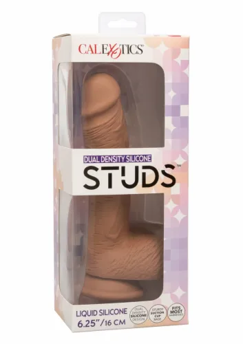 calexotics dual density silicone stud 6.25" anatomiczny, silikonowy, na Arena.pl