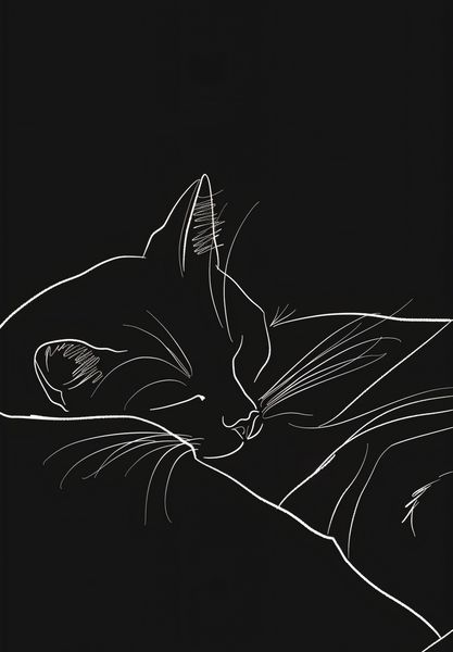 Plakat 68x98cm Nocny Spokój zdjęcie 1