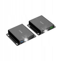 Unitek Przedłużacz USB 5 Gb/s 100 m przez Ethernet z hubem