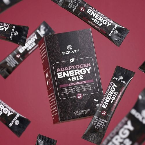 SolveLabs Adaptogen Energy + B12 14 saszetek na Arena.pl