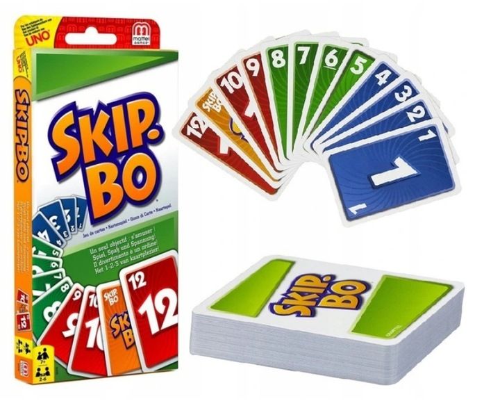 Gra karciana Mattel Skip Bo! zdjęcie 11