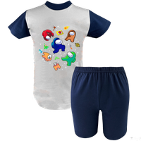 Krótka Piżama dziecięca Among US