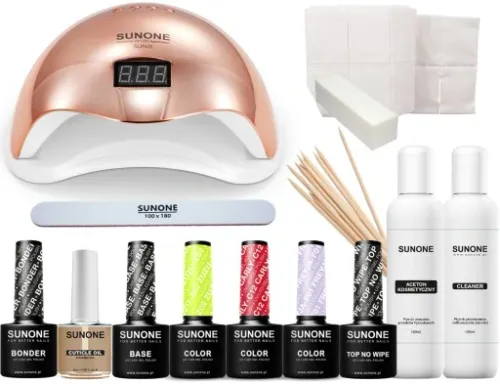 Zestaw do hybryd lampa LED UV 48W + gratisy na Arena.pl