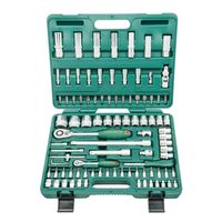 Zestaw kluczy nasadowych z grzechotką 1/2 i 1/4" 94 el Jonnesway S04H52494S