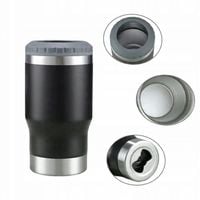 Kubek termiczny do picia kawy herbaty czarny 420ml