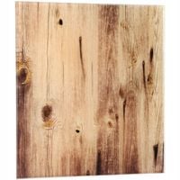 Panel Szklany Dekoracyjny do Wentylatora Dębowy