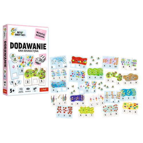 GRA - Dodawanie/Mały Odkrywca Trefl 02805 na Arena.pl