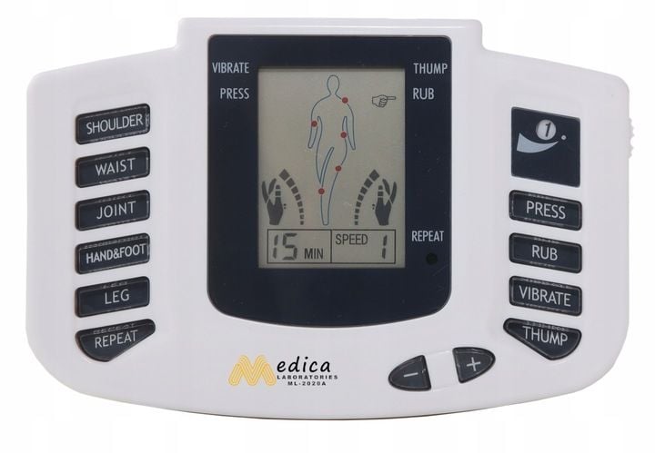 ELEKTROSTYMULATOR MIĘŚNI NERWÓW TENS EMS-MOCNY zdjęcie 9
