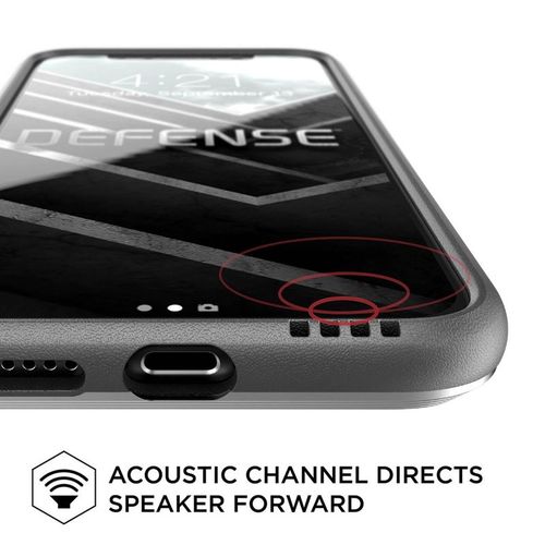 Pancerne etui do iPhone Xs / X (Drop test 4m) (Grey) na Arena.pl