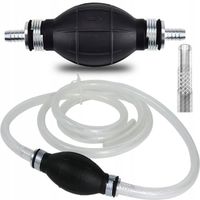 POMPKA PALIWA GRUSZKA RĘCZNA WODY POMPA +WĄŻ 200CM