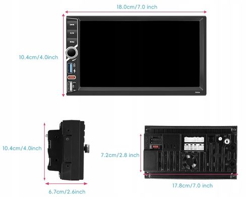 RADIO SAMOCHODOWE 2 DIN 4GB RAM ANDROID AUTO CARPLAY ANDROID 15 RDS na Arena.pl