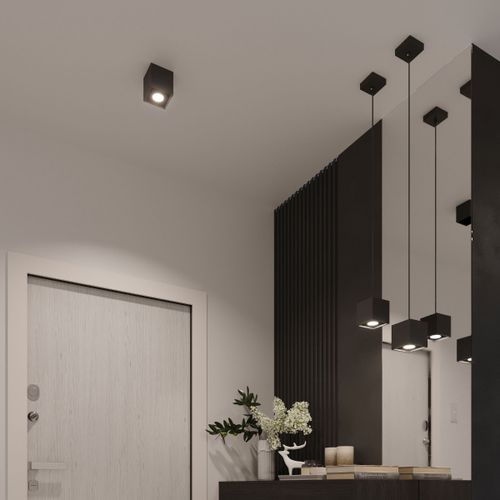 Lampa wisząca QUAD 1 czarny na Arena.pl